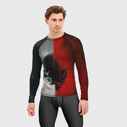 Мужской рашгард Сорвиголова рожденный заново Мэтт Мёрдок / 3D-принт – фото 3