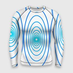 Мужской рашгард Овалы с свечением