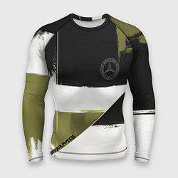 Мужской рашгард Merсedes Benz логотип