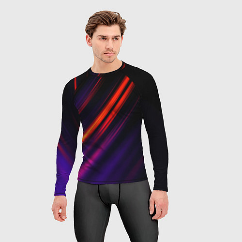 Мужской рашгард Multicolored / 3D-принт – фото 3