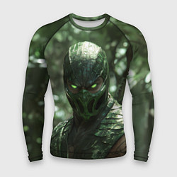 Рашгард мужской Рептилия в джунглях, цвет: 3D-принт