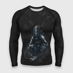 Рашгард мужской Ксеноморф на корточках, цвет: 3D-принт