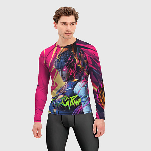Мужской рашгард Fragpunk serket / 3D-принт – фото 3
