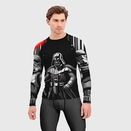 Мужской рашгард Дарт вейдер звездные войны / 3D-принт – фото 3