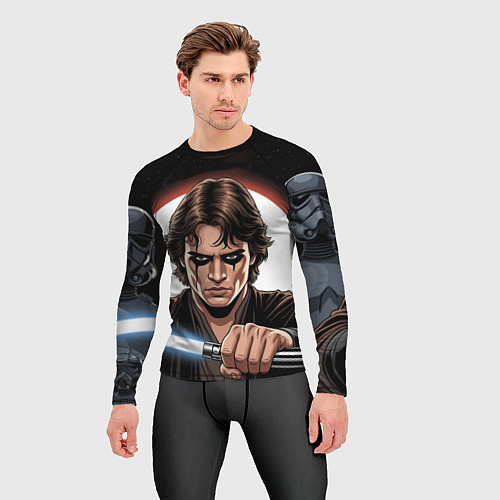 Мужской рашгард Энакин скайуокер звездные войны / 3D-принт – фото 3