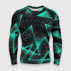 Мужской рашгард The triangle is light blue