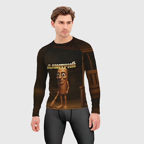 Мужской рашгард Дмитрий мем / 3D-принт – фото 3