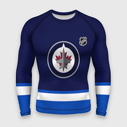 Рашгард мужской Виннипег Джетс хоккей, цвет: 3D-принт