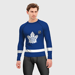 Рашгард мужской Торонто Мейпл Лифс хоккей, цвет: 3D-принт — фото 2