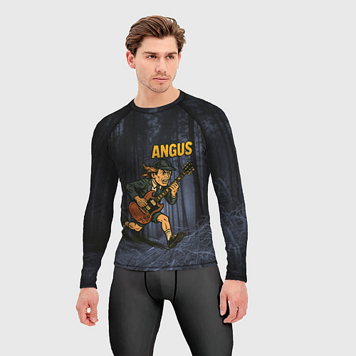 Мужской рашгард Ангус ACDC / 3D-принт – фото 3