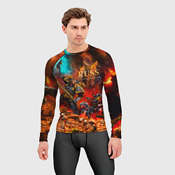 Рашгард мужской Лман Русс примарх Космических Волков, цвет: 3D-принт — фото 2