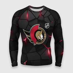 Мужской рашгард Оттава Сенаторз - НХЛ хоккей