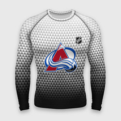 Рашгард мужской Колорадо Эвеланш - черный градиент, цвет: 3D-принт