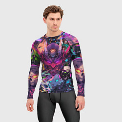Рашгард мужской Стиль Cyberpunk, цвет: 3D-принт — фото 2