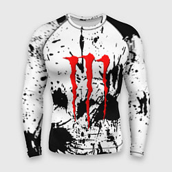 Мужской рашгард Monster energy краски