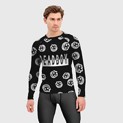 Рашгард мужской Deadboy - Bones, цвет: 3D-принт — фото 2