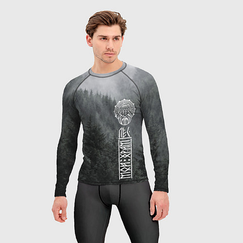 Мужской рашгард Древние боги могучих лесов / 3D-принт – фото 3