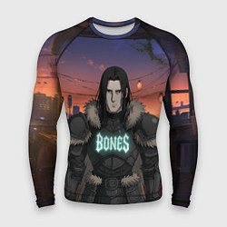 Рашгард мужской Bones в аниме, цвет: 3D-принт