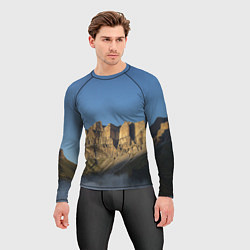 Рашгард мужской Гора Метиген, цвет: 3D-принт — фото 2