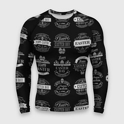 Рашгард мужской Easter holidays, цвет: 3D-принт