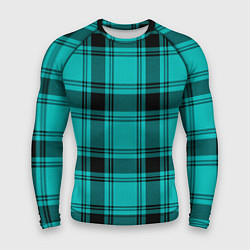 Мужской рашгард Checkered blue