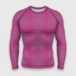 Мужской рашгард Checkered pink