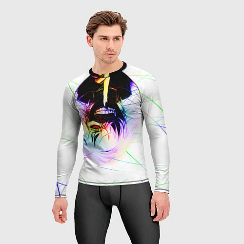 Мужской рашгард Аниме Токийский Гуль Канеки Кен / 3D-принт – фото 3