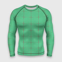 Рашгард мужской Color green stripes, цвет: 3D-принт