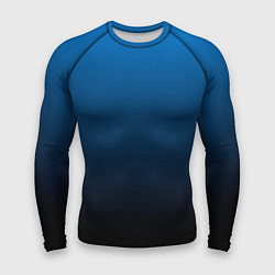 Рашгард мужской Blue gradient, цвет: 3D-принт