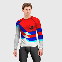 Рашгард мужской Doom geometry cyber sport, цвет: 3D-принт — фото 2