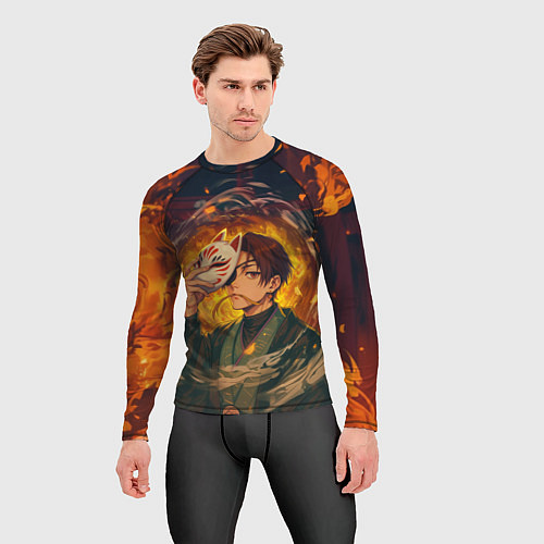 Мужской рашгард Хаято Суо - Ветролом / 3D-принт – фото 3