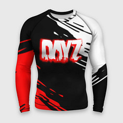 Рашгард мужской Dayz краски штрихи, цвет: 3D-принт