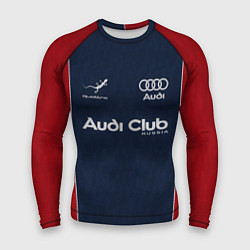 Рашгард мужской Audi club retro, цвет: 3D-принт