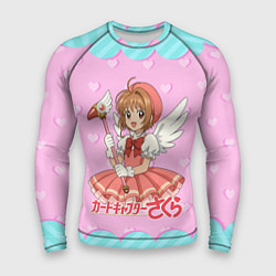 Рашгард мужской Сакура Киномото, цвет: 3D-принт