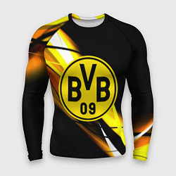 Рашгард мужской Borussia спортивная геометрия, цвет: 3D-принт
