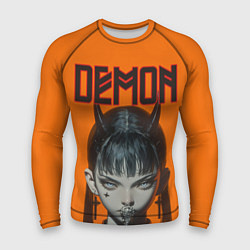 Мужской рашгард Девушка демон