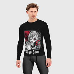 Рашгард мужской Аниме Токийский Гуль, Кен Канеки, цвет: 3D-принт — фото 2