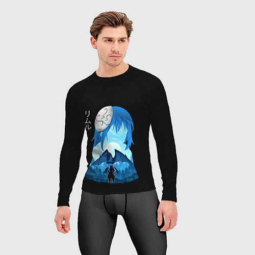 Мужской рашгард Мое перерождение в слизь / 3D-принт – фото 3