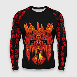 Рашгард мужской Евангелион Модуль-02, цвет: 3D-принт