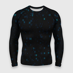 Мужской рашгард Color dark blue khaki