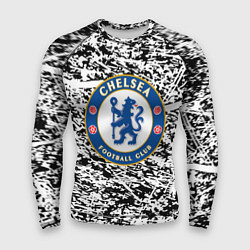 Мужской рашгард Челси штрихи красок