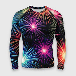 Мужской рашгард Стилизованный праздничный салют