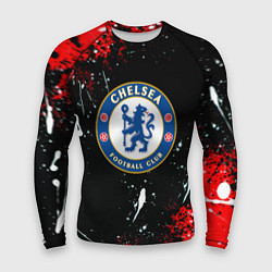 Рашгард мужской Chelsea брызги красок текстура, цвет: 3D-принт