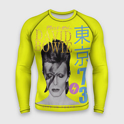 Рашгард мужской David Bowie 1973, цвет: 3D-принт