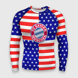 Мужской рашгард Бавария Мюнхен сша паттерн