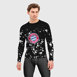Рашгард мужской Бавария Мюнхен краски, цвет: 3D-принт — фото 2