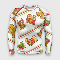 Мужской рашгард Рождественский дух