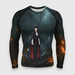 Рашгард мужской Вампир Сон Джин-Ву - Поднятие уровня в одиночку ан, цвет: 3D-принт