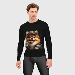 Рашгард мужской Гламурный чау-чау, цвет: 3D-принт — фото 2