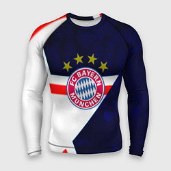 Рашгард мужской Бавария звезды геометрия, цвет: 3D-принт